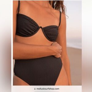 Ava Bikini Bottom Size Medium Midnight